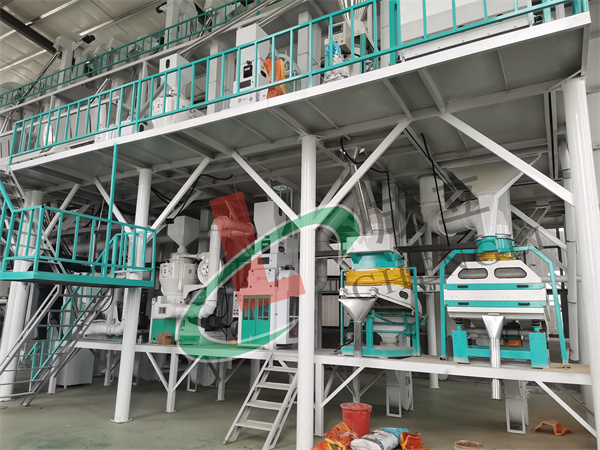 100吨小米加工机械设备