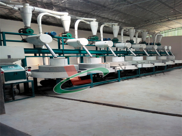 15吨石磨面粉机